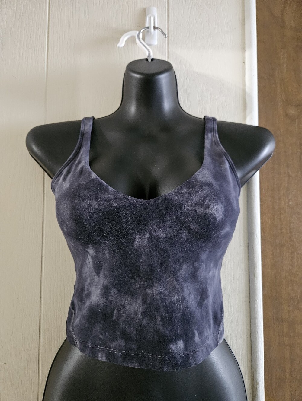 Lululemon Athletica Black Tie-Dye Align Tank